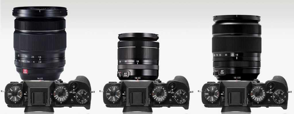 Fuji 18-55mm vs Fuji 18-135mm vs 16-55mm f/2.8