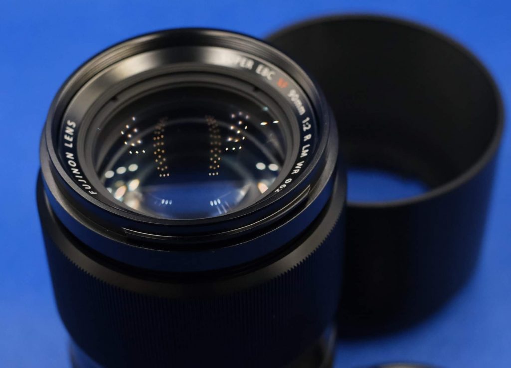 Fuji 90mm f/2 (135mm equivalent) portrait lens