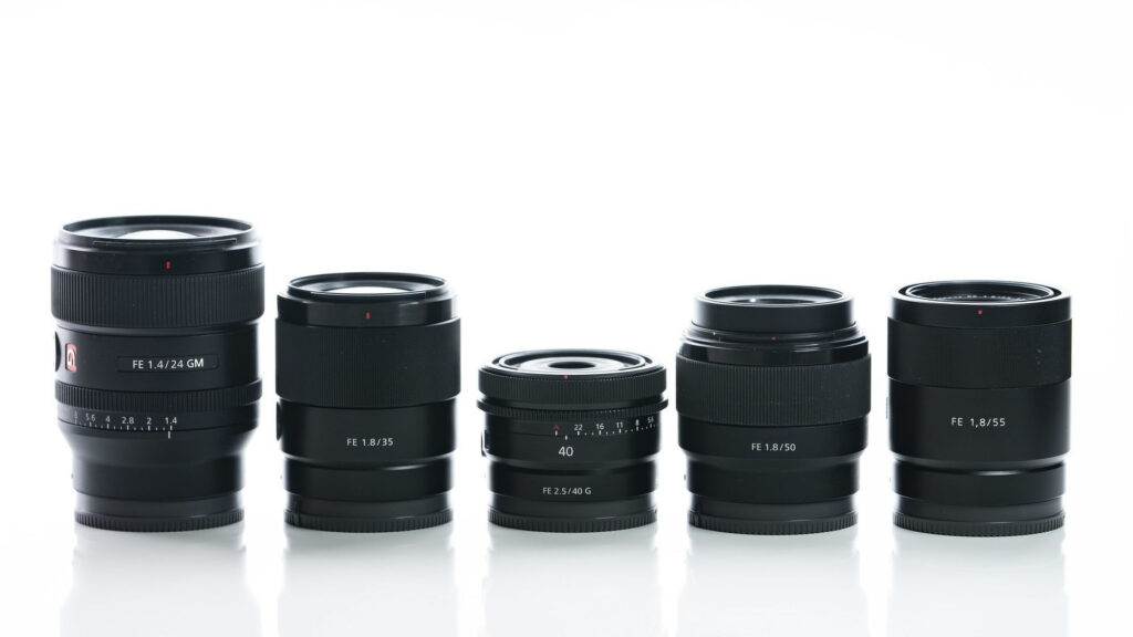 Smallest Full Frame Lenses for Sony