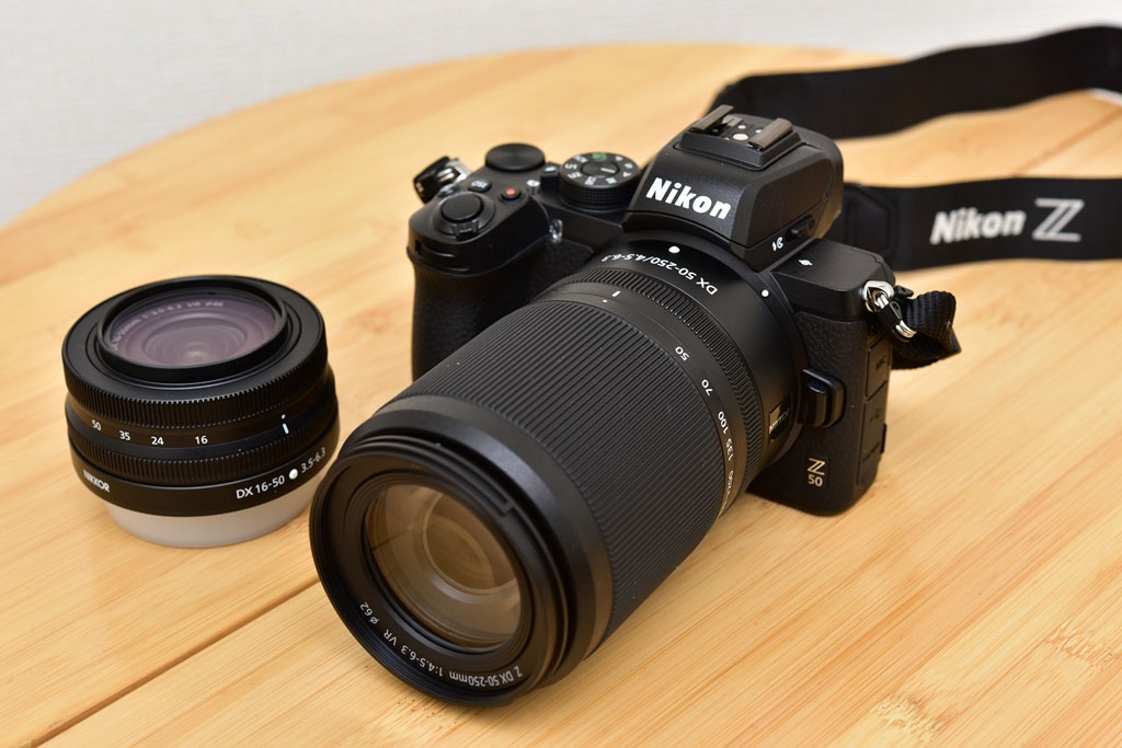 The perfect two lens kit for Nikon Z DX APS-C. Featuring the Nikon Z 16-50mm kit lens and the Nikon Z DX 50-250mm telephoto lens